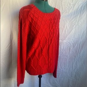 Red XXL Mossimo Sweater
